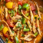 Langsam Kochtopf Hähnchen Fajita Suppe – Herzhaftes, Einfaches Rezept