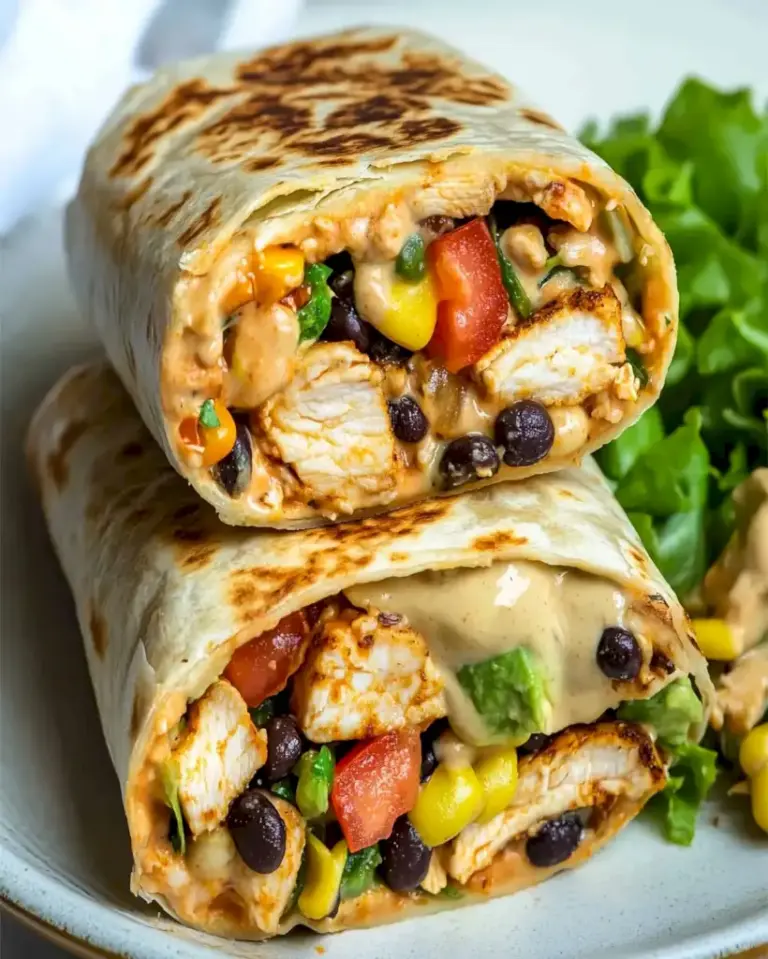 Würziger Hähnchen-Wrap – Einfach, Lecker, Proteinreich